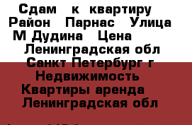 Сдам 1-к. квартиру. › Район ­ Парнас › Улица ­ М.Дудина › Цена ­ 21 000 - Ленинградская обл., Санкт-Петербург г. Недвижимость » Квартиры аренда   . Ленинградская обл.